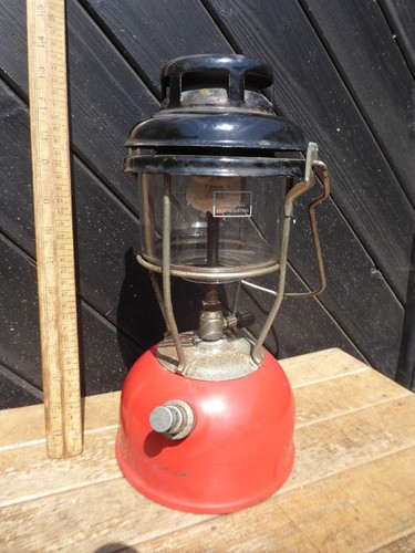 Vintage tilley lamp red base - tilley,