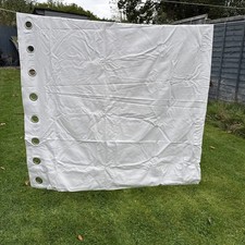 Next Curtains Pair 168CMX137CM Lined Curtains Cream and Grey