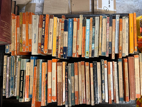 76x vintage paperback books - vintage,
