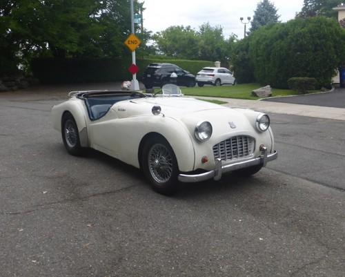 1956 triumph tr3 small - small, mouth