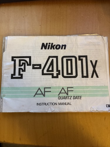 Nikon 401x quartz date - f-401x, af/