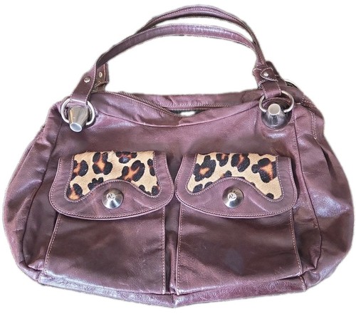 Vtg ripani leather shoulder - vtg,