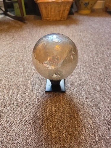 Vintage mercury glass orb - vintage,