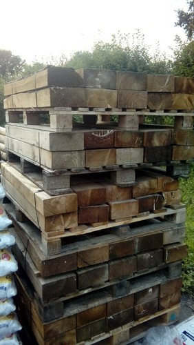 Garden sleepers x 200mm - garden, .1.2m