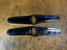 Mercedes W108 W109 W111 W114 W115 FRONT SEAT CHROME PLASTIC COVERS