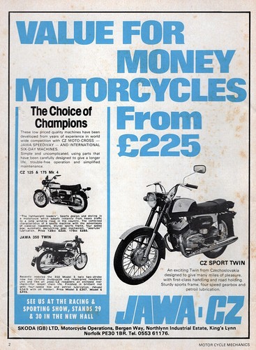 1976 jawa sport - sport, skoda