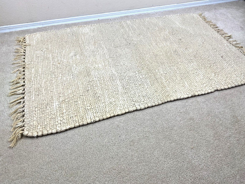 Handmade knotted pile bedroom - handmade,