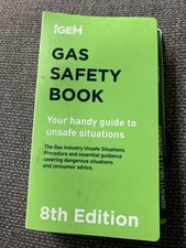 IGEM Gas Safety Book Unsafe