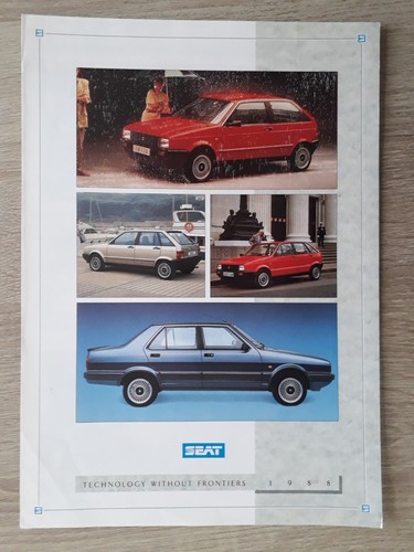 Seat range brochure - range, 1988