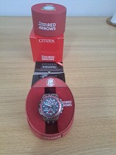 Citizen Men’s Eco-Drive A-T Red Arrows Skyhawk Titanium Bracelet Watch