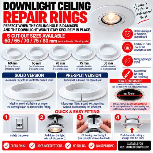 Downlight repair ring ceiling - ring,