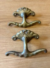Antique Original Brass Window Handles for Sash Windows Old Victorian