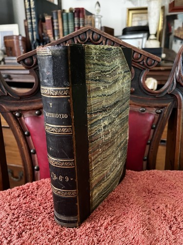 Antique 1869 welsh language - antique,