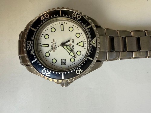Citizen titanium air diver - citizen,