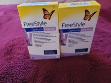 Freestyle Optium B-Ketone Test Strips  2 Packs OUT OF DATE 31/12/2023 30/06/2025