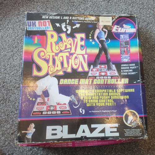 Blaze rave station dance mat - rave,