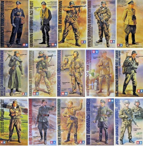 Tamiya figure military - 1/16,