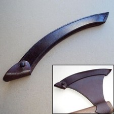 Brown Leather 11 inch Bearded