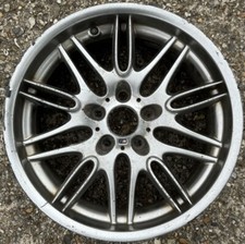 1x GENUINE BMW E39 M5 FRONT ALLOY WHEEL - ORIGINAL 8 X 18” 36112228950
