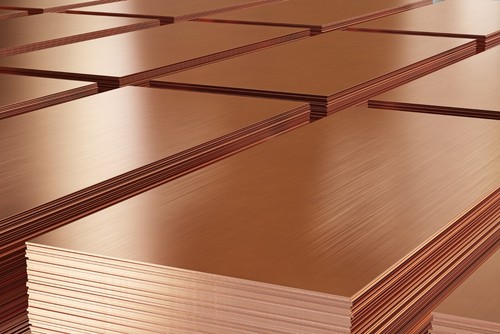 Natural copper sheet metal - natural,