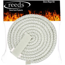 10mm Stove Rope Glass Fiber Rope 10mm Per Meter Woodburner Burner Door Seal Kit