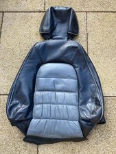 Mazda MX-5 MK1 Miata 1994-1997 Passenger L/H Grey & Black Leather Cover TOP ONLY
