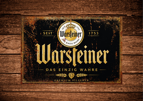 Warsteiner metal beer - metal,