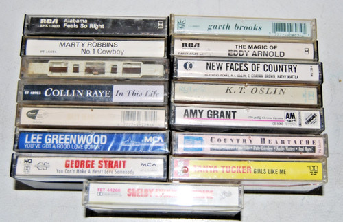 Vintage country cassette tape - country,