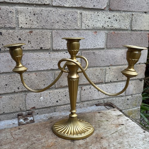 Vintage metal candle - stick, /