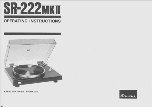 Sansui 222mk2 stereo record - stereo,