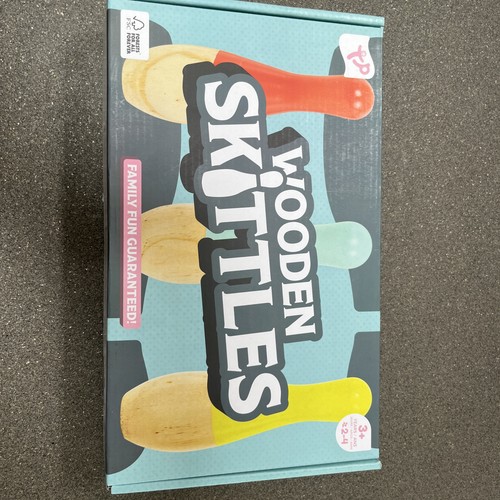 Toys wooden skittles - wooden,