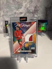 Cristiano Ronaldo Patch /10 Panini Donruss Kit Kings Portugal