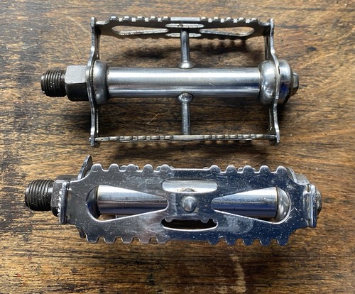 Vintage bike pedals - bike,