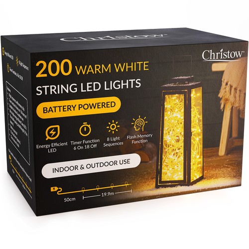 Christmas fairy lights - christmas,