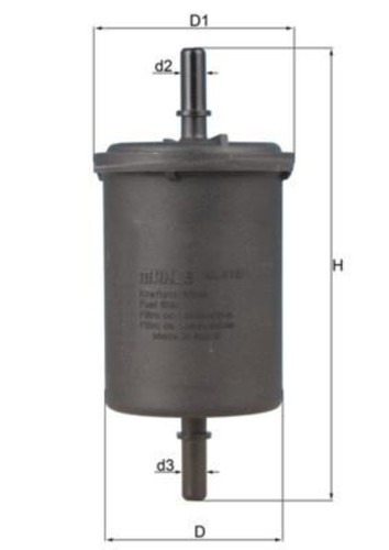 Fuel filter mahle fits - filter,