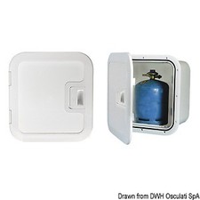 Gas Bottle Storage Locker With