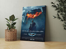 The Dark Knight Classic Movie - Canvas - Framed or Poster Available