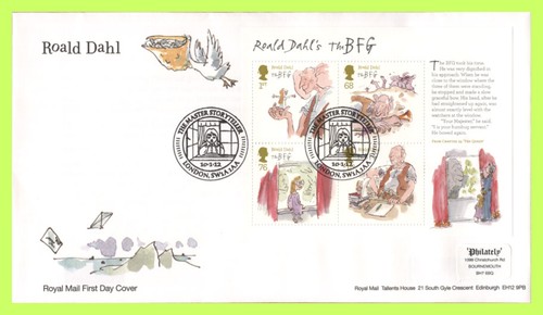 2012 roald dahl - g.b., on