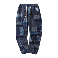 Mens casual cotton linen - linen, pants
