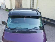 Sun Visor Front Solid Black