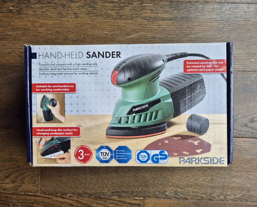 Parkside hand held sander - parkside,