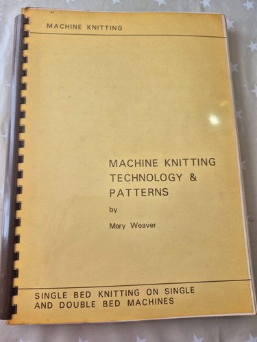 Machine knitting technology - knitting,