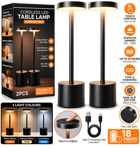 Cordless table lamps - cordless,