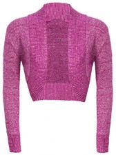 Lurex Bolero Shrug Long Sleeve