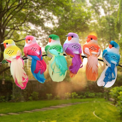 Pieces artificial birds fake - 6,