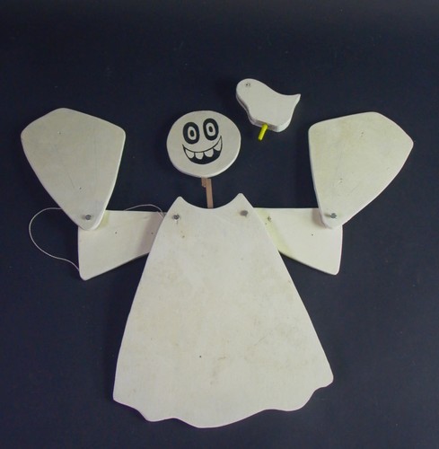 Museum wooden toy ghost - museum,