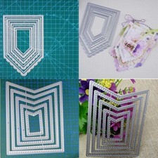 Banners Metal Cutting Die Template Embossing Paper Cards Scrapbooking Stencil