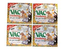 4x 6 Pack Vac Air Freshner Hoover Vacuum Cleaner Pet Lovers SPRING Meadow Disc