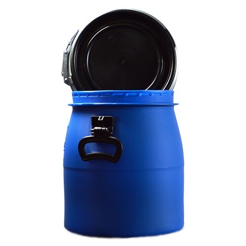 Storage tank open top blue - tank,