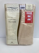 RECTELLA One Curtain Balance Roma Champagne Size 5 Valance Unlined  new